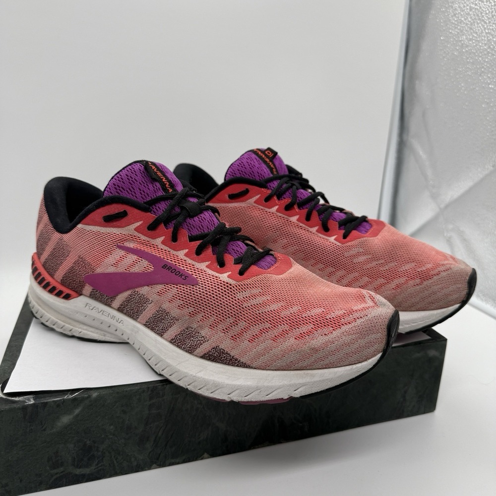 Brooks Ravenna 10 Running Shoes Women's 10 Pink Stability Road Runner